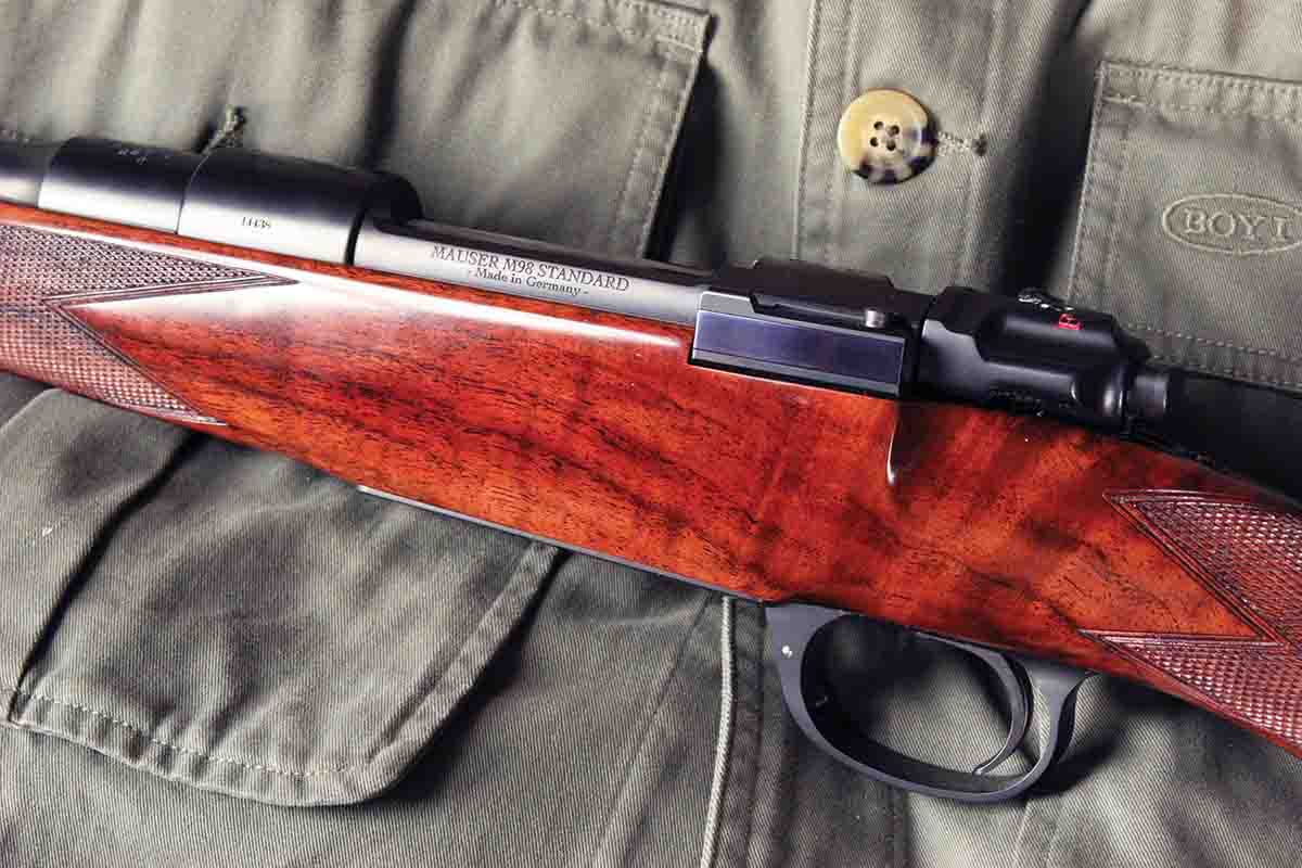 As with the original Rigby, the action is made by Mauser in Germany.